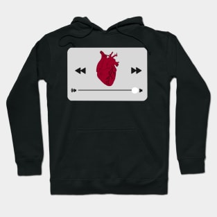 Anatomy heart music Hoodie